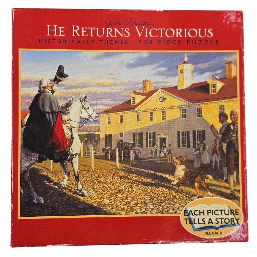 John‎ Buxton He Returns Victorious 750 Piece Historical Jigsaw Puzzle Washington